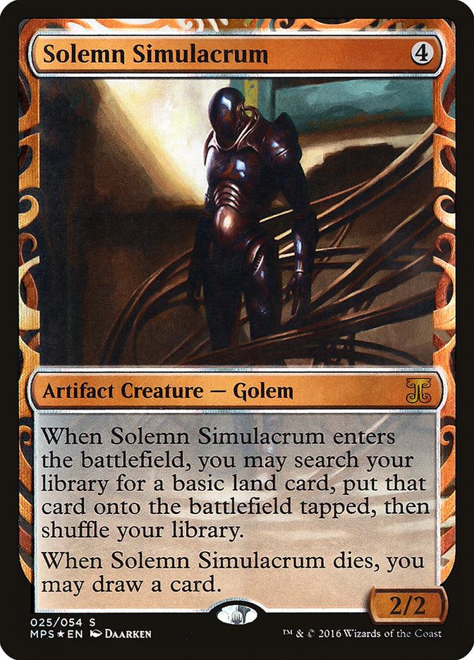 Solemn Simulacrum [Kaladesh Inventions] | Pegasus Games WI