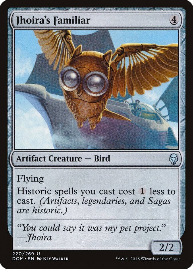 Jhoira's Familiar [Dominaria] | Pegasus Games WI