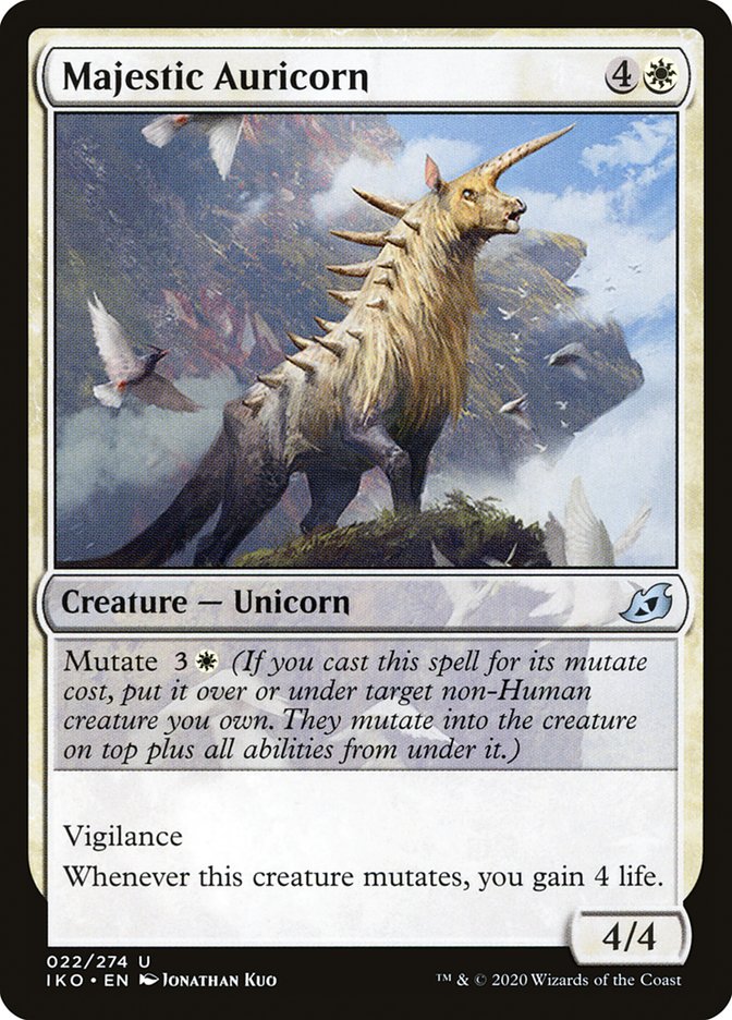 Majestic Auricorn [Ikoria: Lair of Behemoths] | Pegasus Games WI