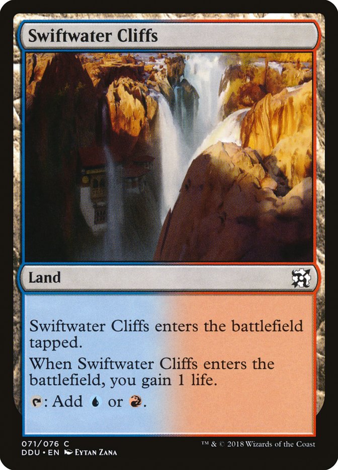 Swiftwater Cliffs [Duel Decks: Elves vs. Inventors] | Pegasus Games WI