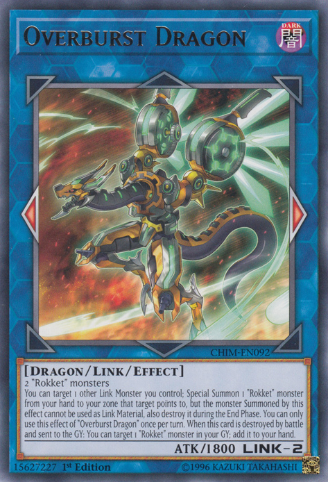 Overburst Dragon [CHIM-EN092] Rare | Pegasus Games WI