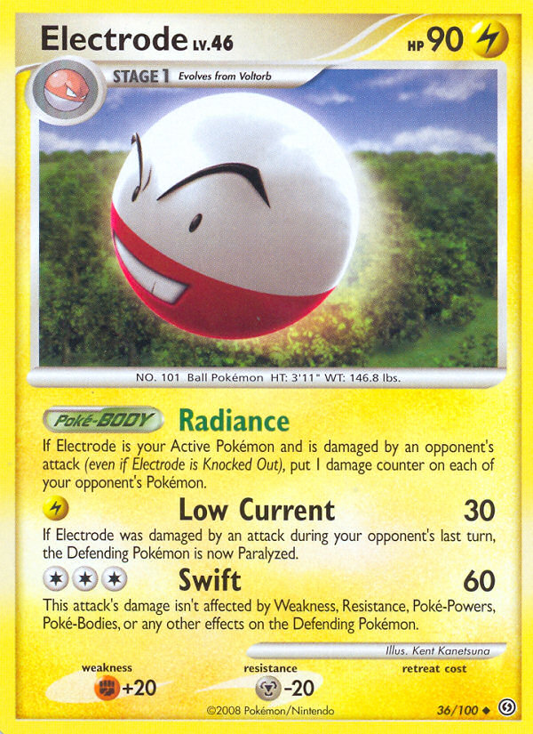 Electrode (36/100) [Diamond & Pearl: Stormfront] | Pegasus Games WI