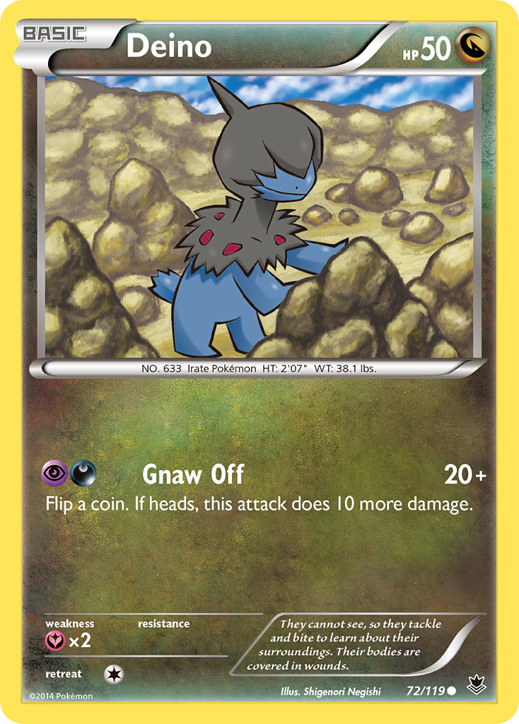 Deino (72/119) [XY: Phantom Forces] | Pegasus Games WI