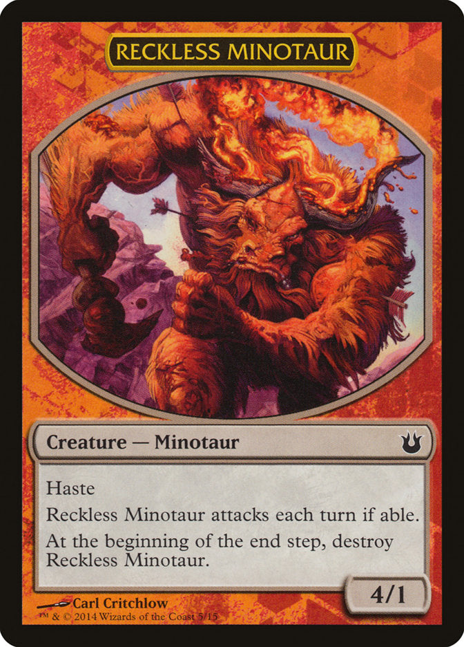 Reckless Minotaur [Born of the Gods Battle the Horde] | Pegasus Games WI