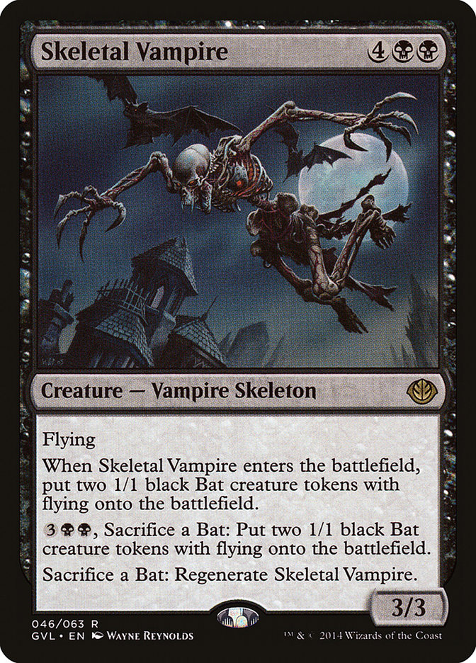 Skeletal Vampire (Garruk vs. Liliana) [Duel Decks Anthology] | Pegasus Games WI