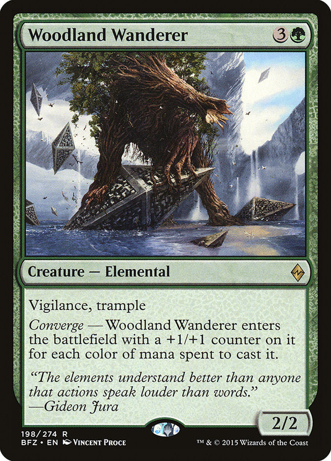 Woodland Wanderer [Battle for Zendikar] | Pegasus Games WI