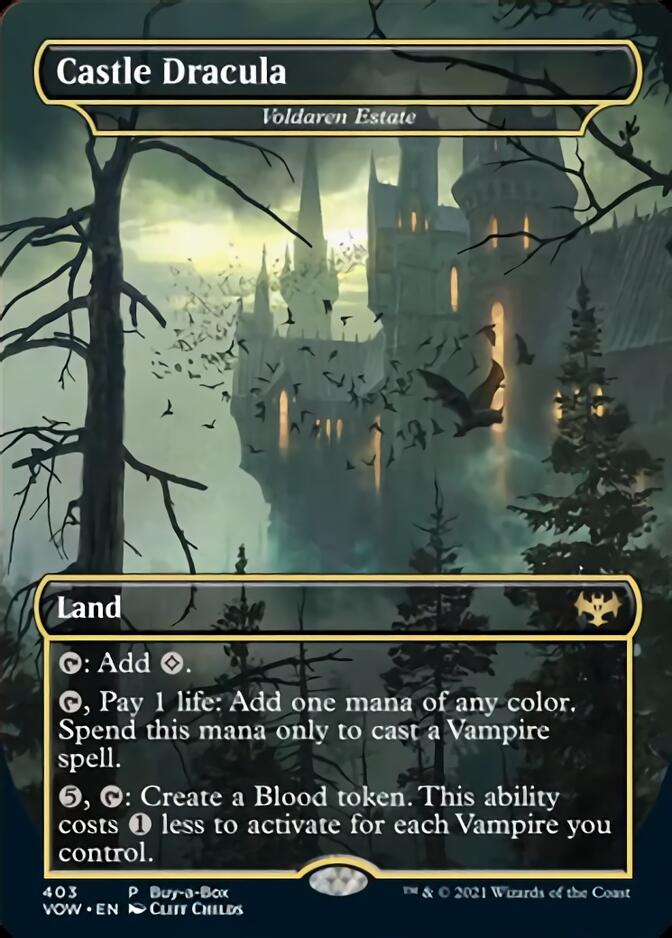 Voldaren Estate - Castle Dracula (Buy-A-Box) [Innistrad: Crimson Vow] | Pegasus Games WI