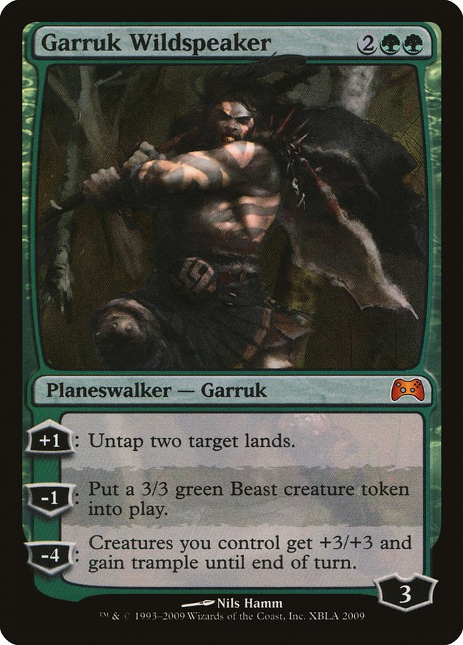 Garruk Wildspeaker (Duels of the Planeswalkers Promos) [Duels of the Planeswalkers Promos 2009] | Pegasus Games WI