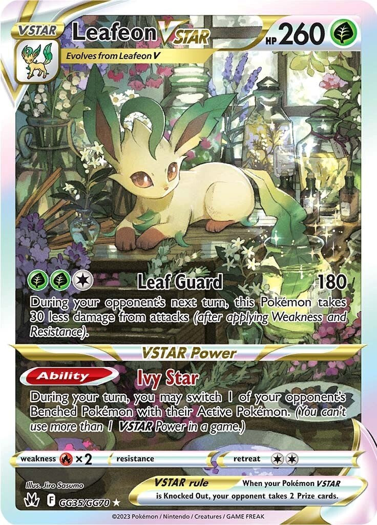 Leafeon VSTAR (GG35/GG70) [Sword & Shield: Crown Zenith] | Pegasus Games WI