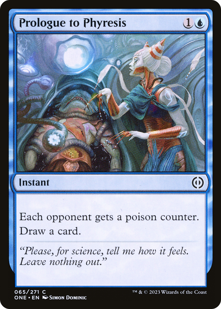 Prologue to Phyresis [Phyrexia: All Will Be One] | Pegasus Games WI