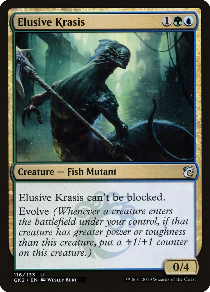 Elusive Krasis [Ravnica Allegiance Guild Kit] | Pegasus Games WI