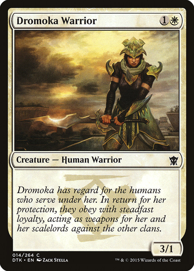 Dromoka Warrior [Dragons of Tarkir] | Pegasus Games WI