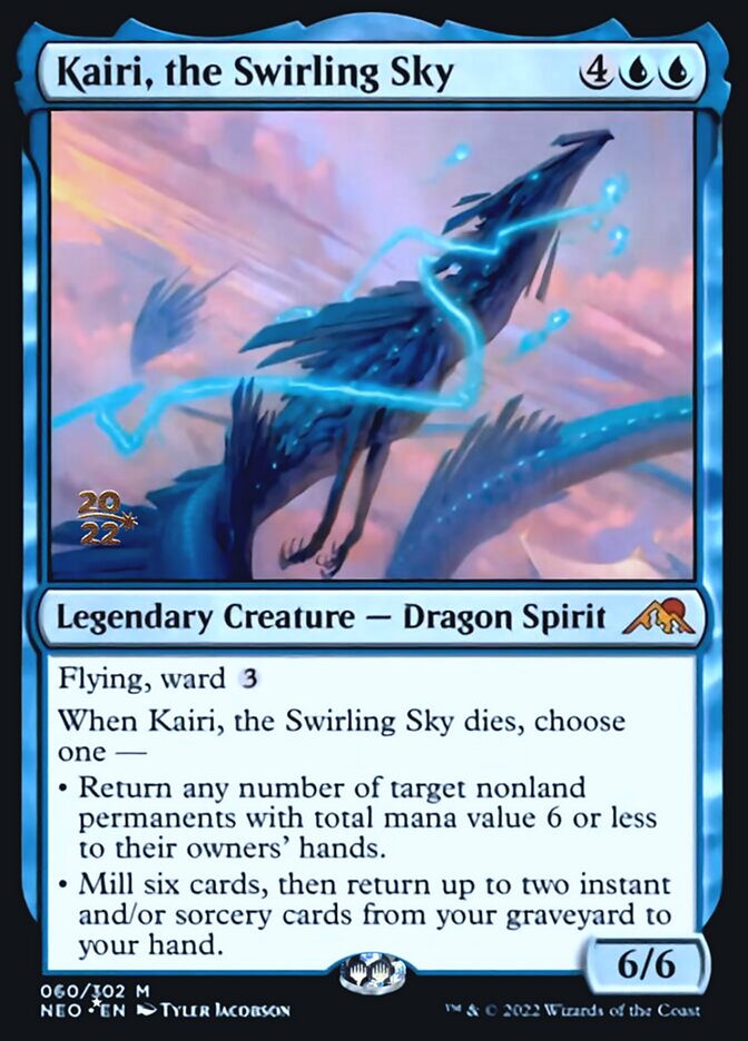 Kairi, the Swirling Sky [Kamigawa: Neon Dynasty Prerelease Promos] | Pegasus Games WI