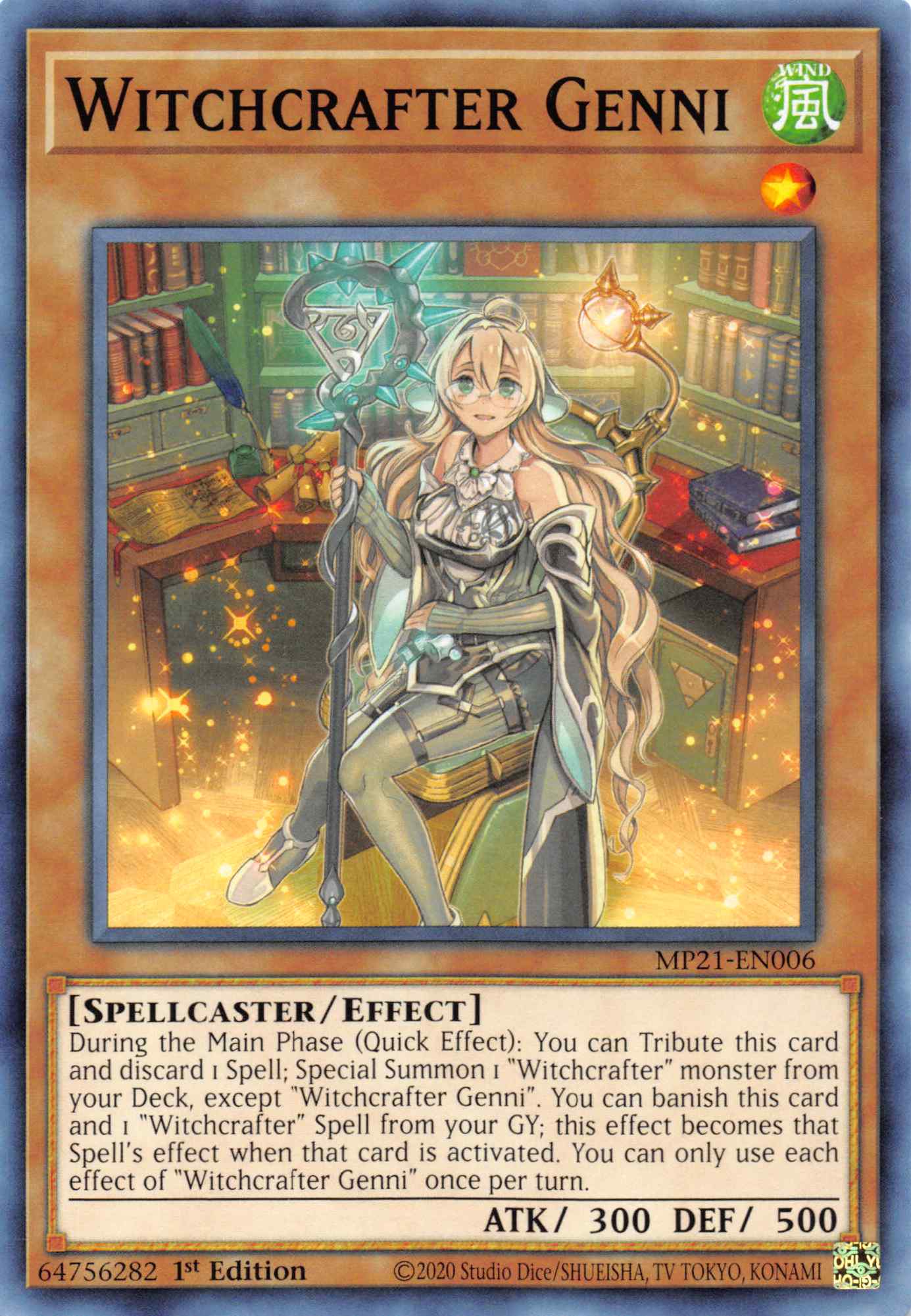 Witchcrafter Genni [MP21-EN006] Common | Pegasus Games WI