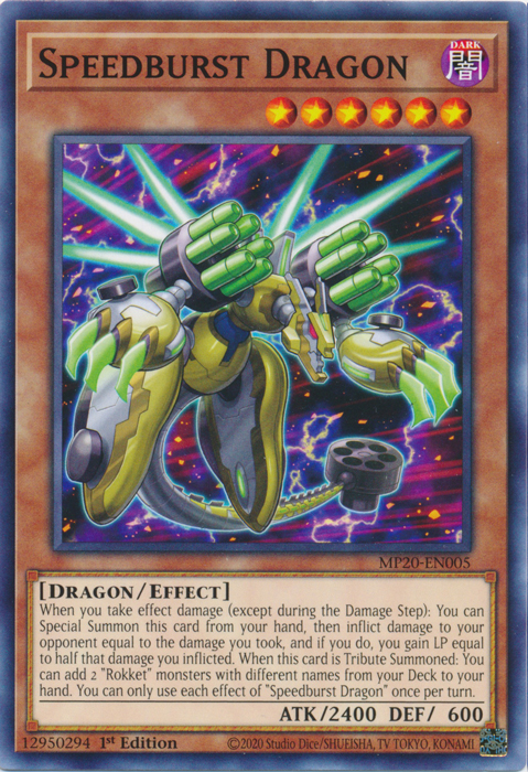 Speedburst Dragon [MP20-EN005] Common | Pegasus Games WI