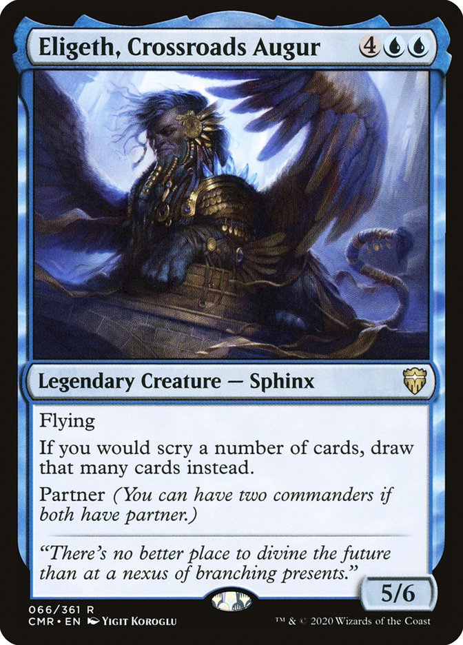 Eligeth, Crossroads Augur [Commander Legends] | Pegasus Games WI