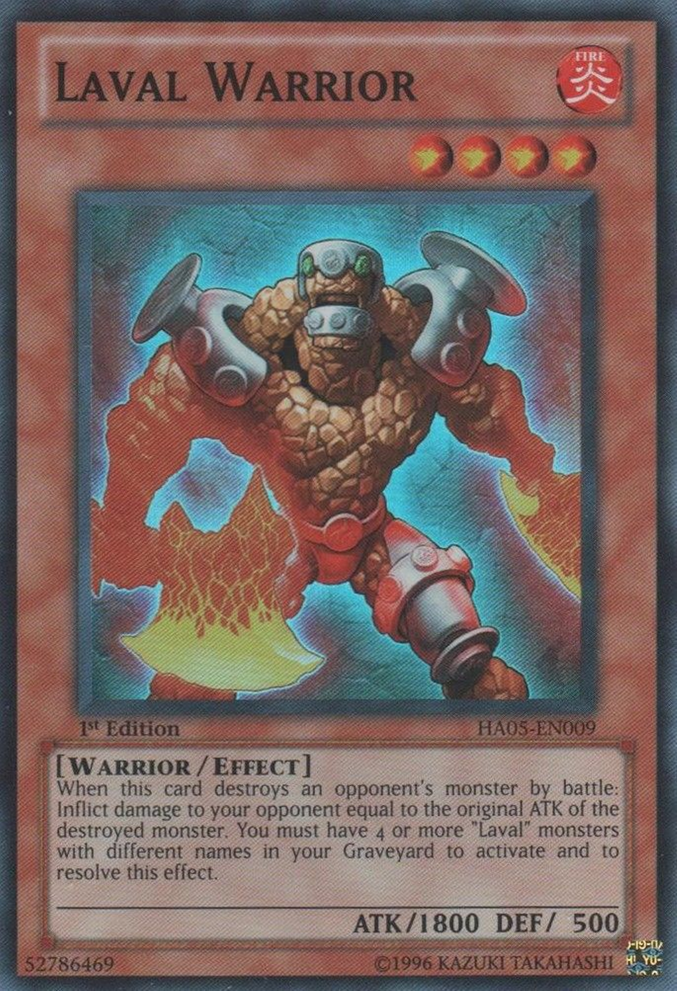 Laval Warrior [HA05-EN009] Super Rare | Pegasus Games WI