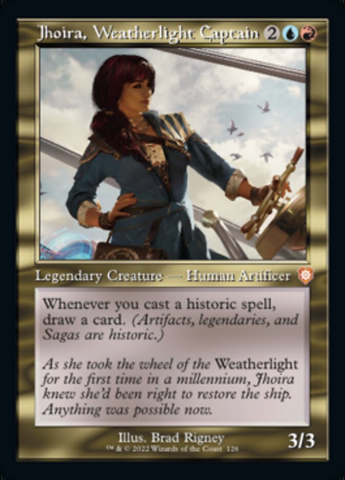 Jhoira, Weatherlight Captain (Retro) [The Brothers' War Commander] | Pegasus Games WI