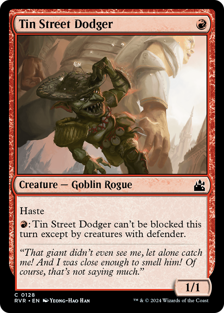 Tin Street Dodger [Ravnica Remastered] | Pegasus Games WI