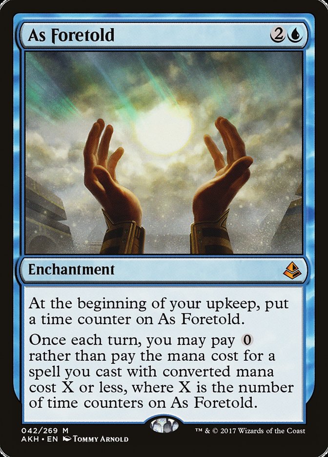 As Foretold [Amonkhet] | Pegasus Games WI