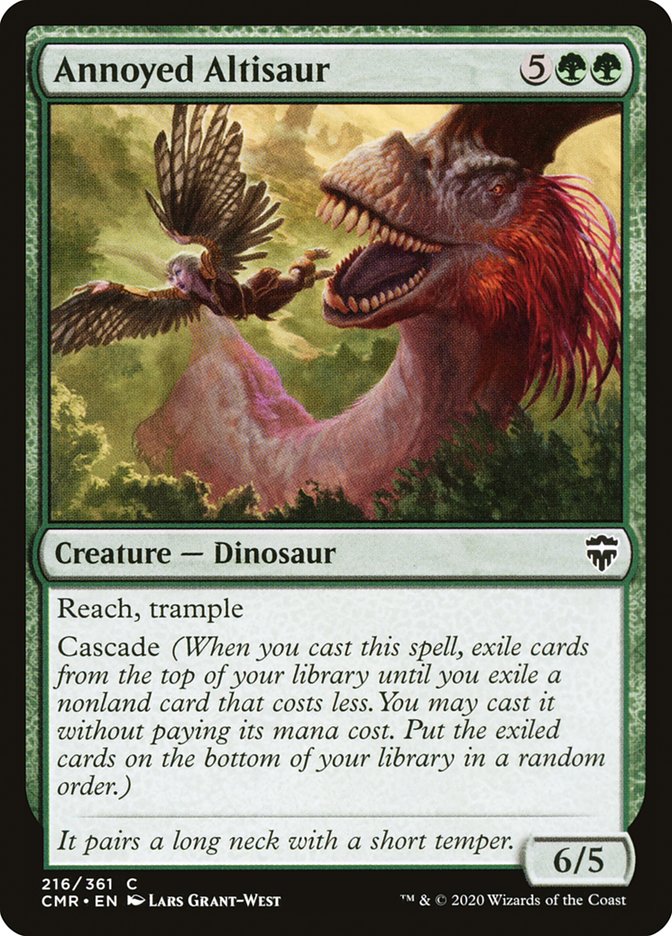 Annoyed Altisaur [Commander Legends] | Pegasus Games WI