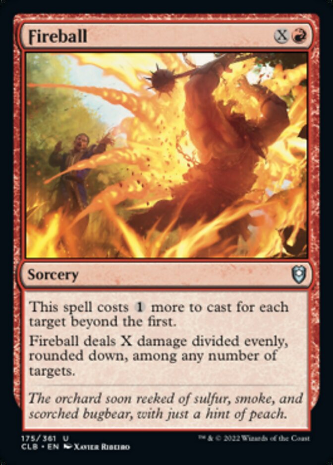 Fireball [Commander Legends: Battle for Baldur's Gate] | Pegasus Games WI