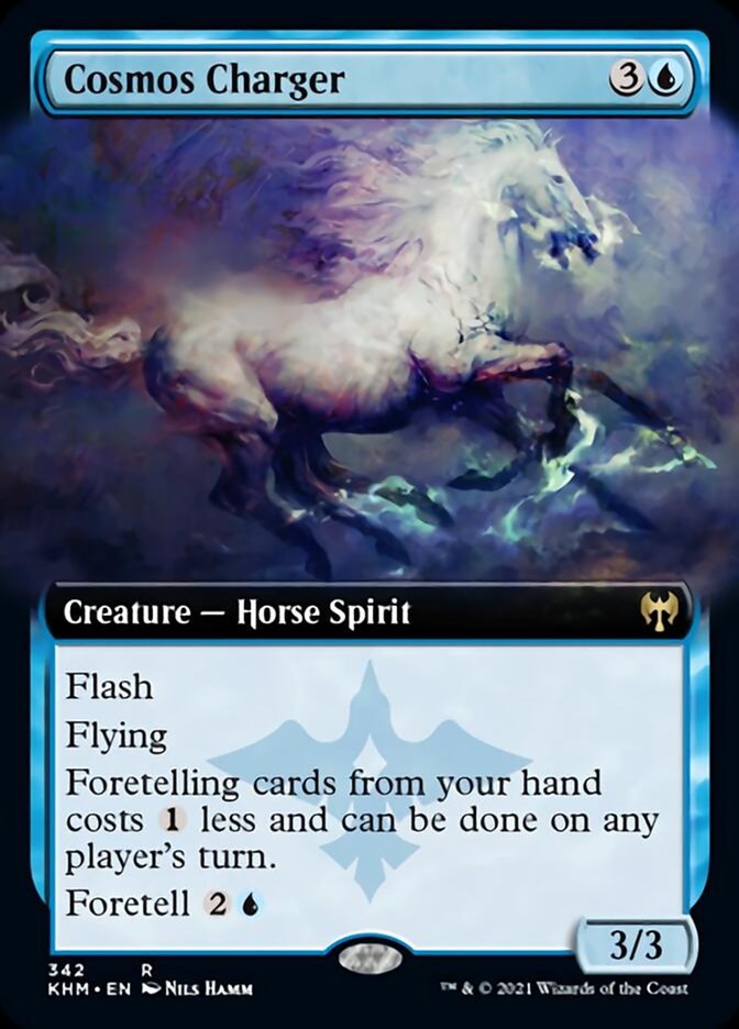 Cosmos Charger (Extended Art) [Kaldheim] | Pegasus Games WI