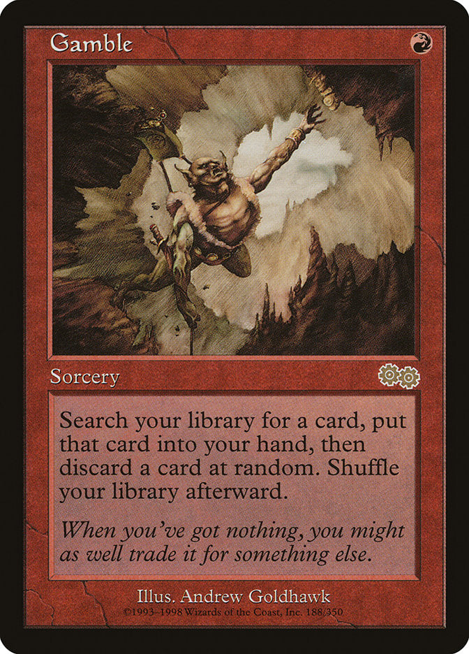 Gamble [Urza's Saga] | Pegasus Games WI