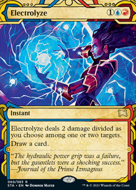 Electrolyze (Foil Etched) [Strixhaven: School of Mages Mystical Archive] | Pegasus Games WI