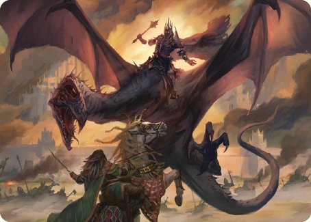 Witch-king, Bringer of Ruin Art Card [The Lord of the Rings: Tales of Middle-earth Art Series] | Pegasus Games WI