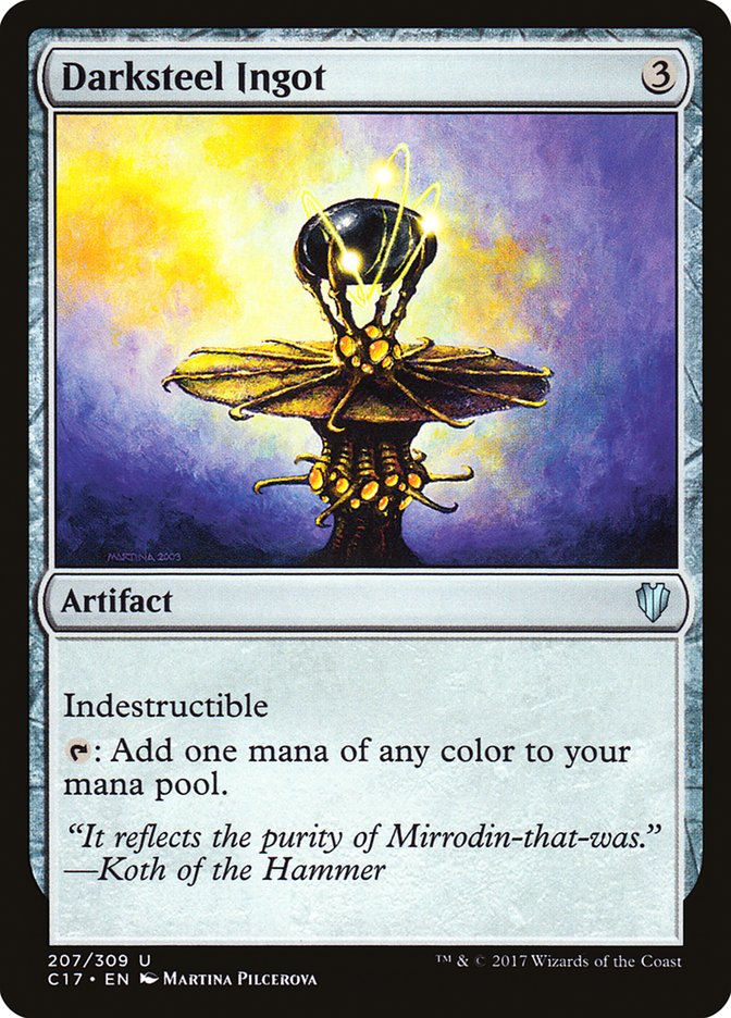 Darksteel Ingot [Commander 2017] | Pegasus Games WI