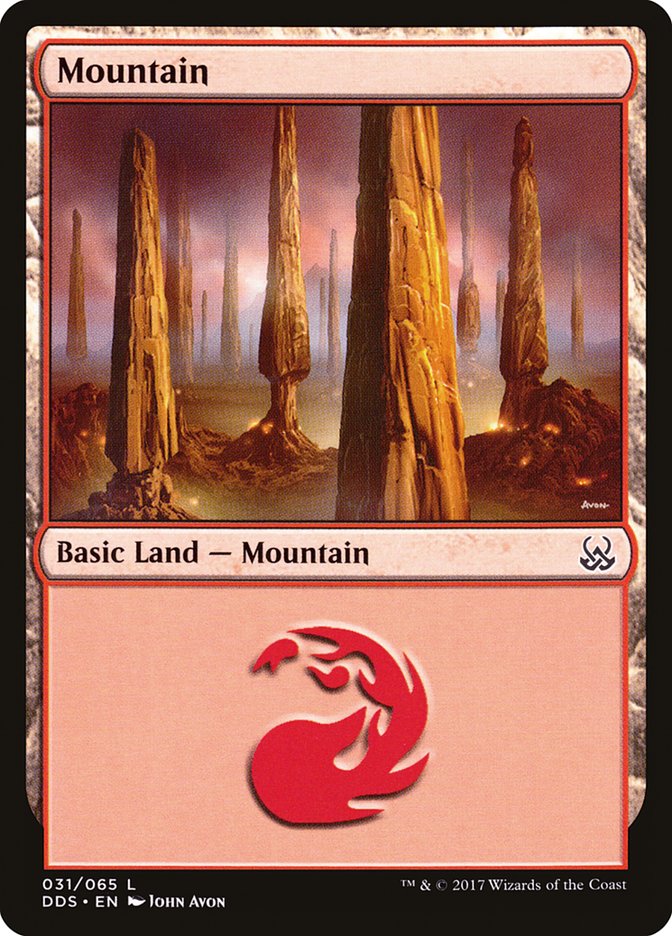 Mountain (31) [Duel Decks: Mind vs. Might] | Pegasus Games WI