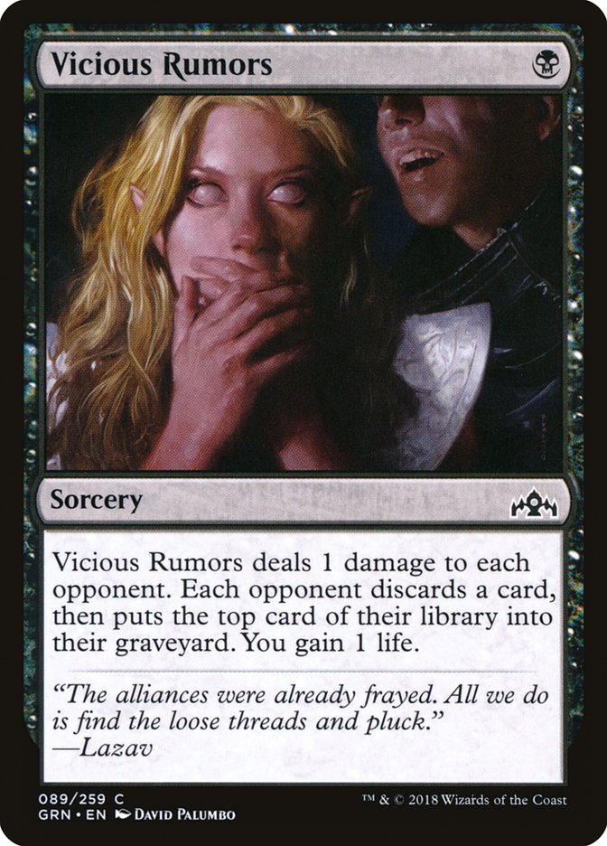 Vicious Rumors [Guilds of Ravnica] | Pegasus Games WI