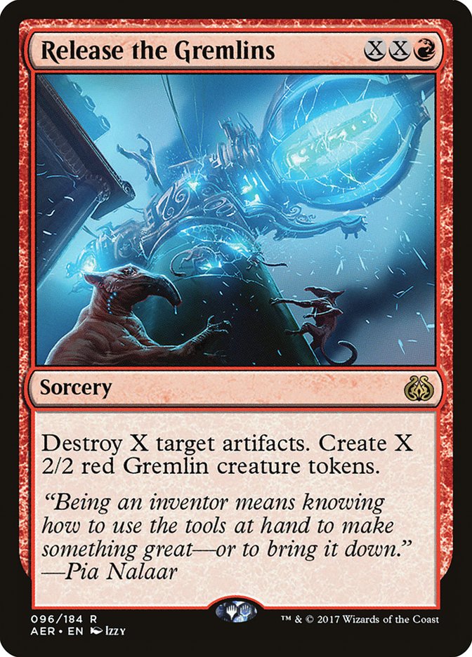 Release the Gremlins [Aether Revolt] | Pegasus Games WI