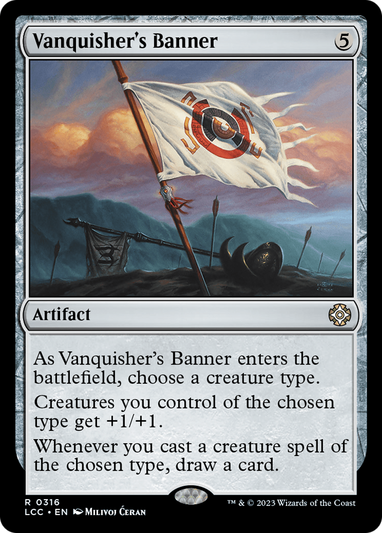Vanquisher's Banner [The Lost Caverns of Ixalan Commander] | Pegasus Games WI