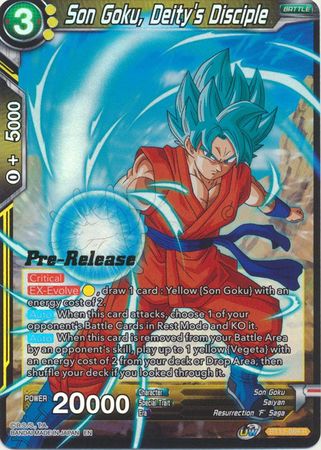 Son Goku, Deity's Disciple (BT12-089) [Vicious Rejuvenation Prerelease Promos] | Pegasus Games WI