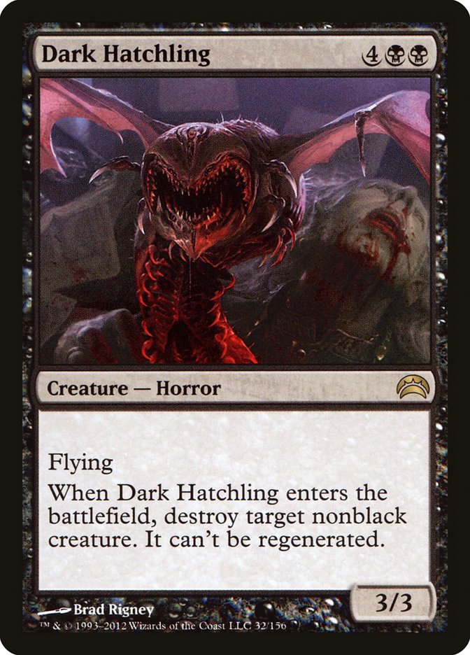 Dark Hatchling [Planechase 2012] | Pegasus Games WI