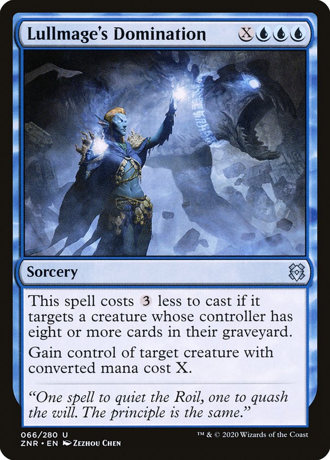 Lullmage's Domination [Zendikar Rising] | Pegasus Games WI