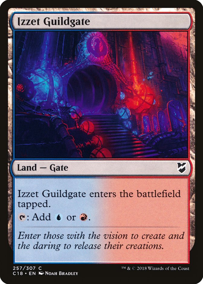 Izzet Guildgate [Commander 2018] | Pegasus Games WI