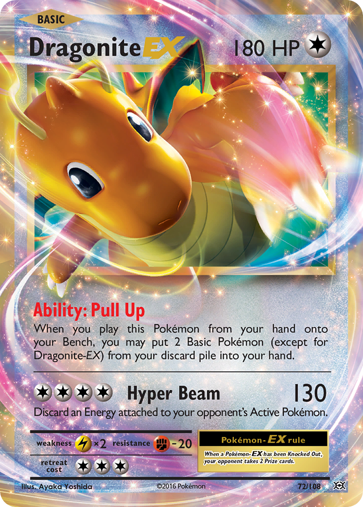 Dragonite EX (72/108) [XY: Evolutions] | Pegasus Games WI