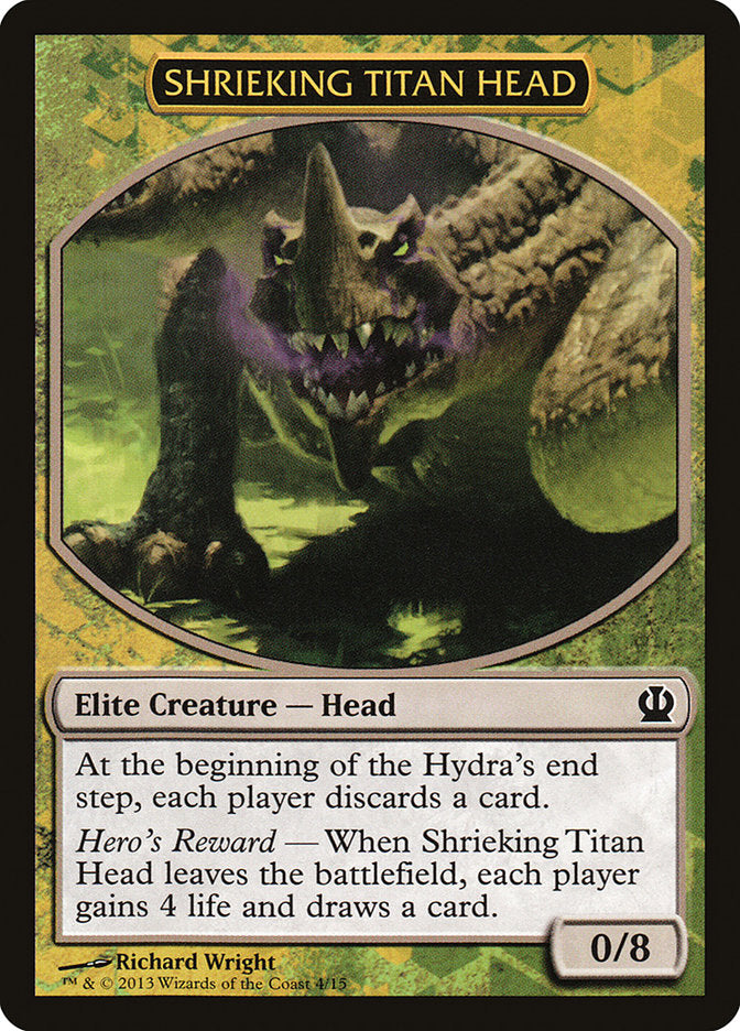 Shrieking Titan Head [Theros Face the Hydra] | Pegasus Games WI
