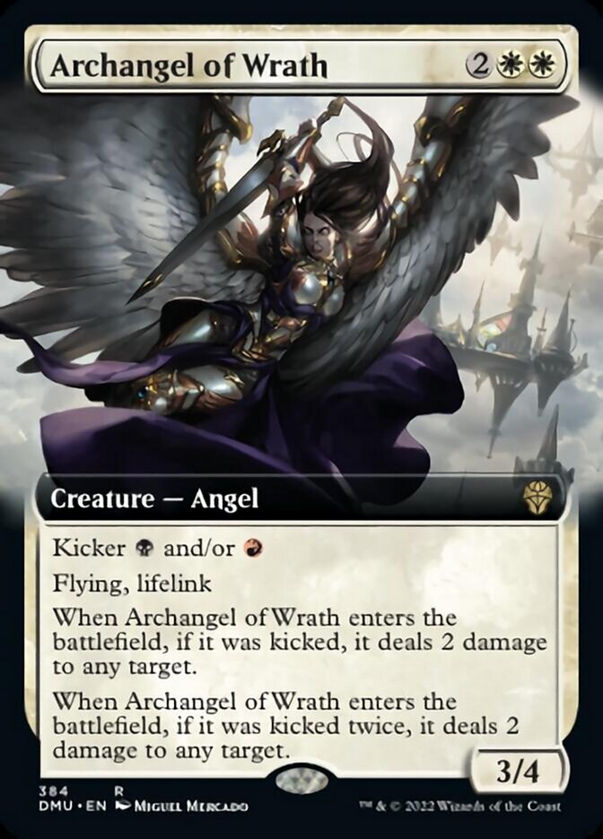 Archangel of Wrath (Extended Art) [Dominaria United] | Pegasus Games WI