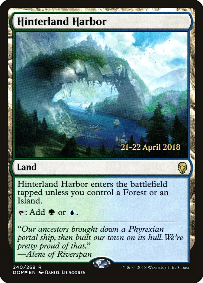 Hinterland Harbor [Dominaria Prerelease Promos] | Pegasus Games WI