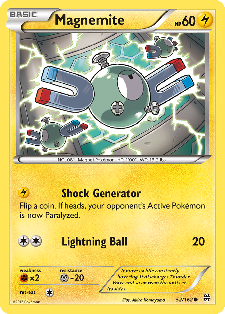 Magnemite (52/162) [XY: BREAKthrough] | Pegasus Games WI