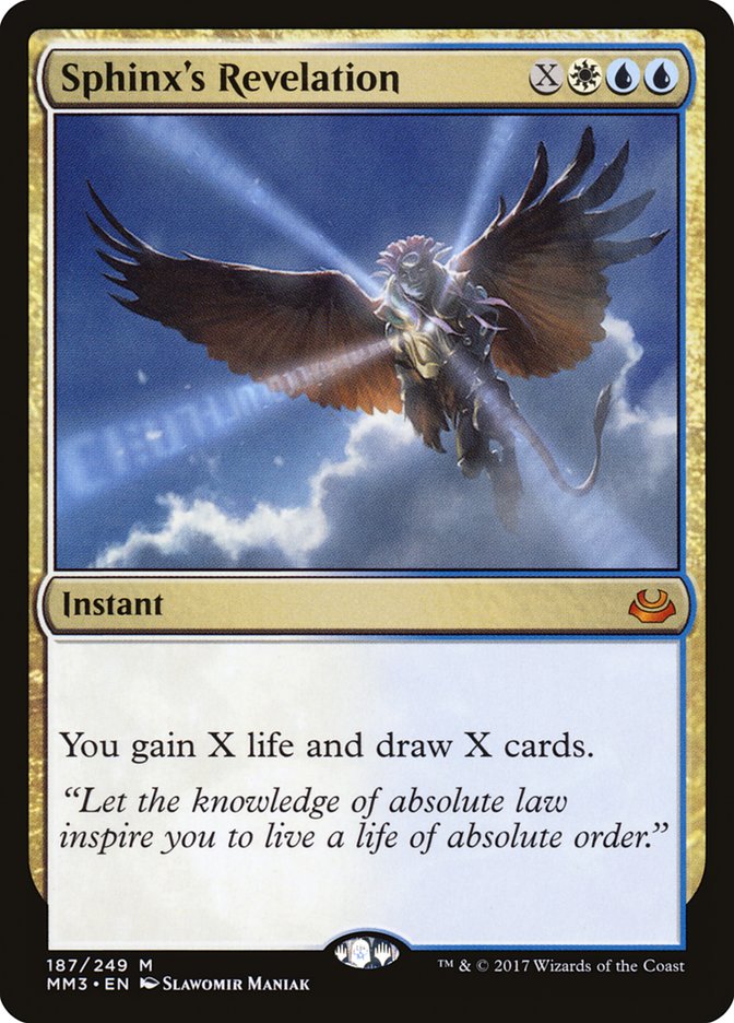 Sphinx's Revelation [Modern Masters 2017] | Pegasus Games WI