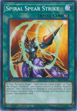 Spiral Spear Strike [SS04-ENA21] Common | Pegasus Games WI