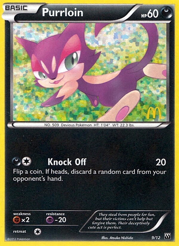 Purrloin (9/12) [McDonald's Promos: 2012 Collection] | Pegasus Games WI