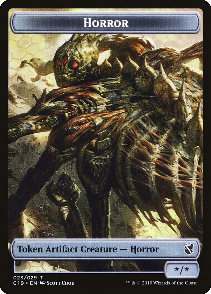 Horror Token [Commander 2019 Tokens] | Pegasus Games WI