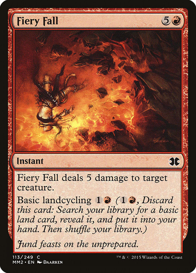 Fiery Fall [Modern Masters 2015] | Pegasus Games WI