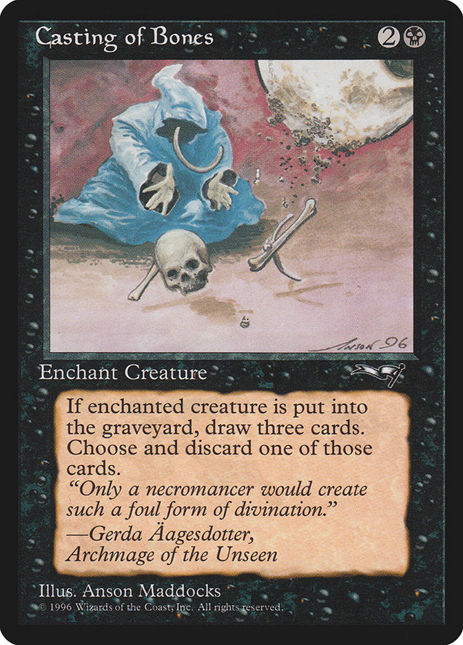 Casting of Bones (Skull on Ground) [Alliances] | Pegasus Games WI